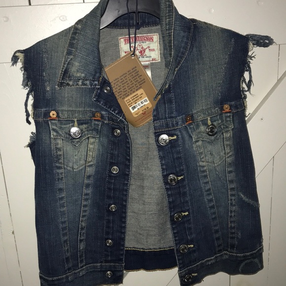 True Religion Brand Jeans Vest 